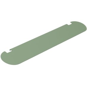 Pedestal Moon Light Shelf 82 cm, Mossy Green